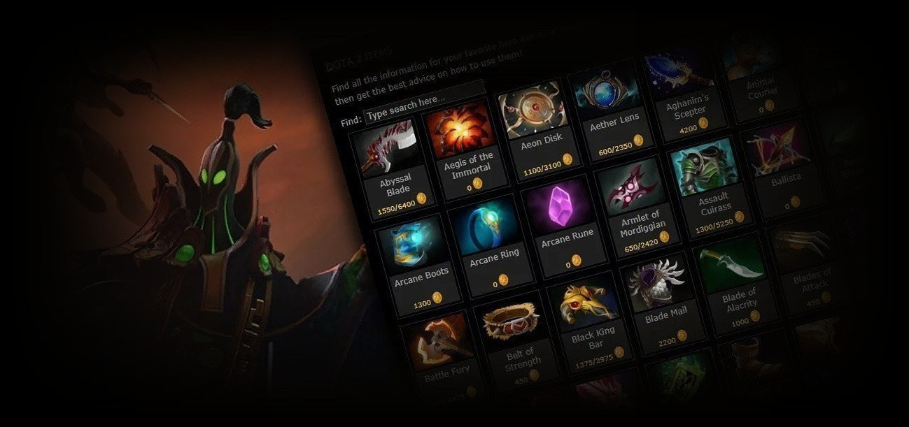 dota2 items